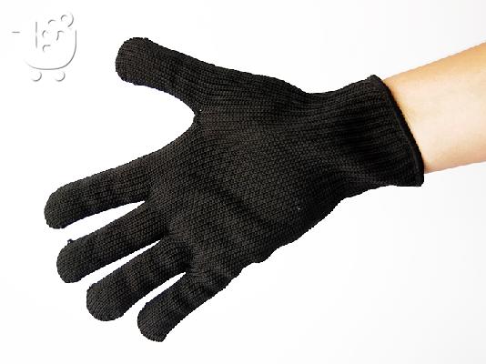 Προστατευτικά γάντια με μεταλλικά νήματα