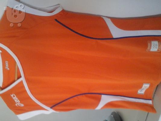PoulaTo: Sportshirt Asics L Orange New