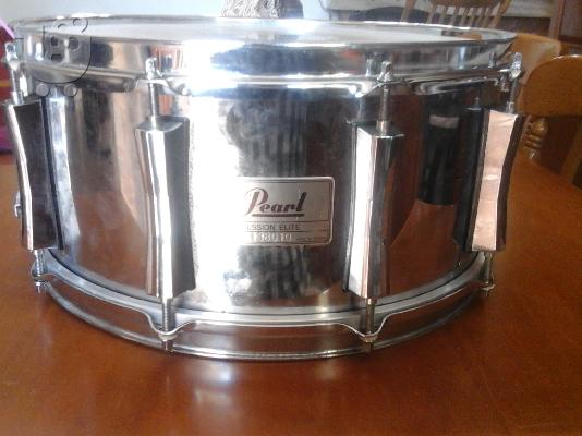 PoulaTo: snare drum session elite pearl