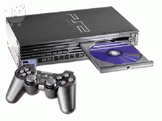 PoulaTo: PlayStation 2 με 2 χειριστήρια και memory card