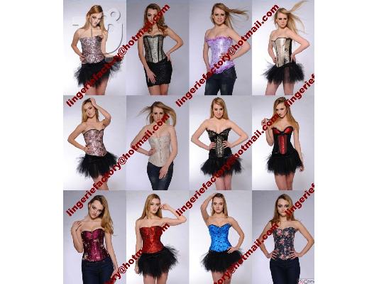 PoulaTo: China factory wholesale top quality sexy corset,bustier