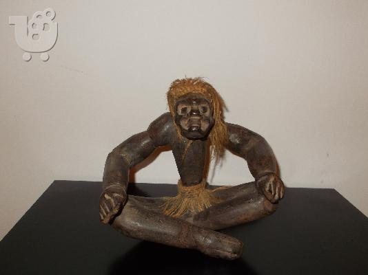 PoulaTo: Αφρικάνικο ξύλινο άγαλμα