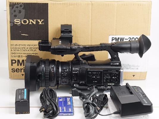 PoulaTo: Sony PMW-200 XDCAM SxS Επαγγελματική βιντεοκάμερα HD 422 50Mbps