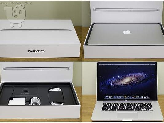 PoulaTo: Apple MacBook Pro (με την επίδειξη αμφιβληστροειδών) τετραπλού πυρήνα Intel Core i7 15,4