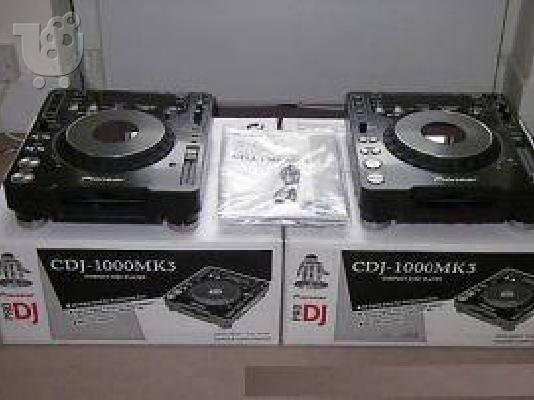 PoulaTo: 2 x PIONEER CDJ MK3 1000 und DJM 800 + CDJ-Paket