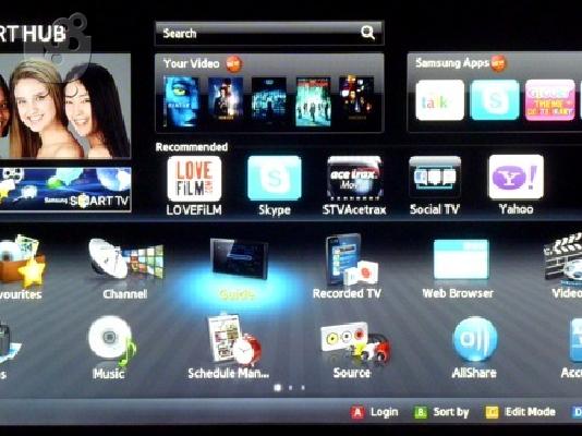 SAMSUNG 55 inches LED/ 3D /HD Smart TV