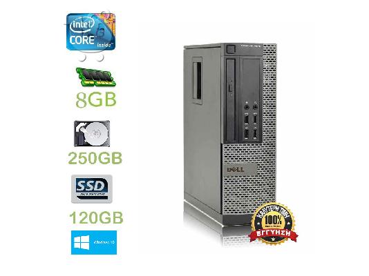 PoulaTo: PC-Dell – Intel i3-4150, 4Gb(8Gb) DDR-3 , SSD-128GB (& HHD-250Gb) Micro-Tower