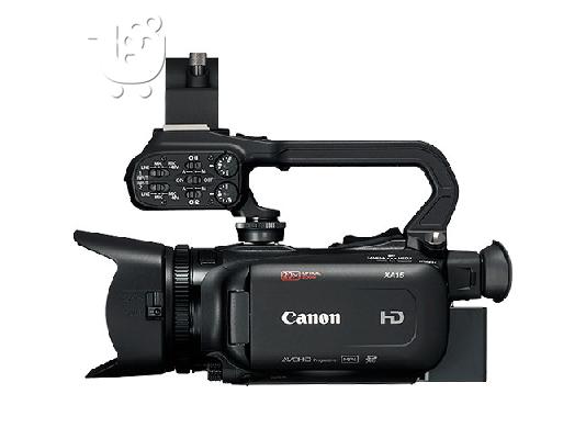 Εντυπωσιακή φωτογραφική μηχανή Full HD Canon XA15 με SDI, HDMI και σύνθετη έξοδο....