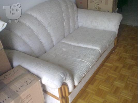 PoulaTo: Πώληση διθέσιου καναπέ και πολυθρόνας