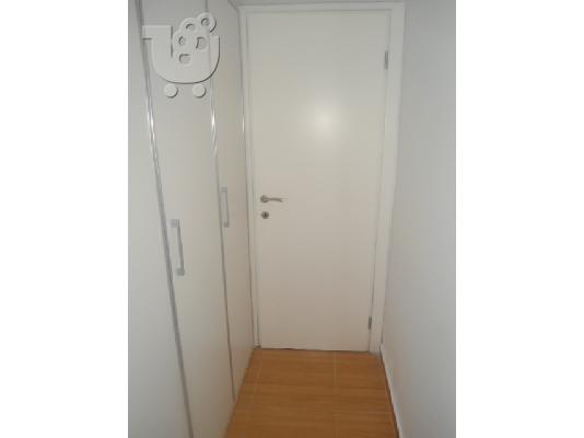 Πορτα εσωτερικου χωρου , λευκη λακα 1.95 χ 0,68
