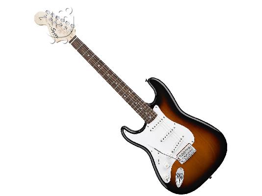 πωλείται ΗΛΕΚΤΡΙΚΗ ΚΙΘΑΡΑ (Fender Squier Stratocaster) και ΕΝΙΣΧΥΤΗΣ ηλ. κιθάρας (MARSHALL...