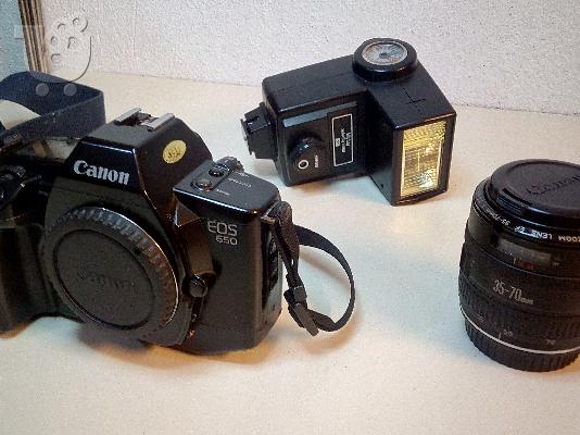 Canon EOS 650 Classic Auto Focus 35mm Film AF SLR Japan