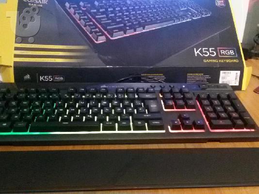 Πωλείται Corsair K55 RGB Gaming Πληκρολόγιο
