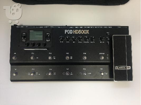 PoulaTo: Pedals-LINE 6 Pod HD-500X