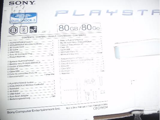 playstation 3 80 GB 