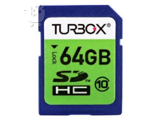 PoulaTo: ΠΩΛΕΙΤΑΙ Turbo-X SD Card 64GB Class 10