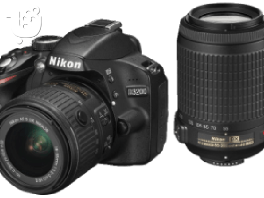 NIKON D5100 - Σώμα με δύο φακούς 18 - 55mm και 55 - 200mm