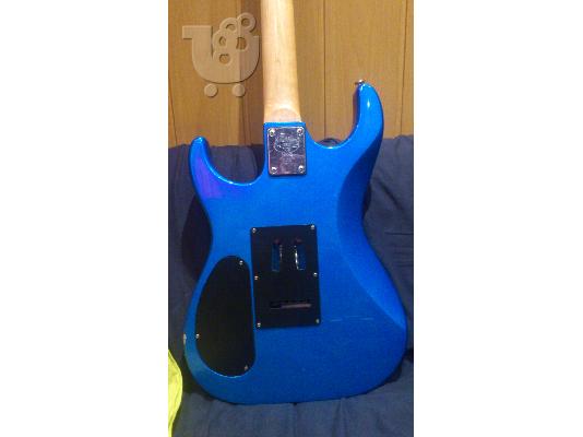 Washburn X Series Electric Guitar + leather bag (black) + Yamaha Guitar Amplifier GA 15