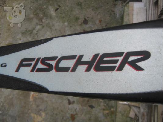 0685 Fischer πεδιλα σκι σε καλη κατασταση.Εχουν υψος 1,80 με δεστρες Marker....