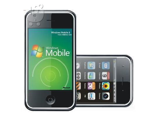 PoulaTo: iPhone clone WindowsMobile 6.1 WiFi Bluetooth Java