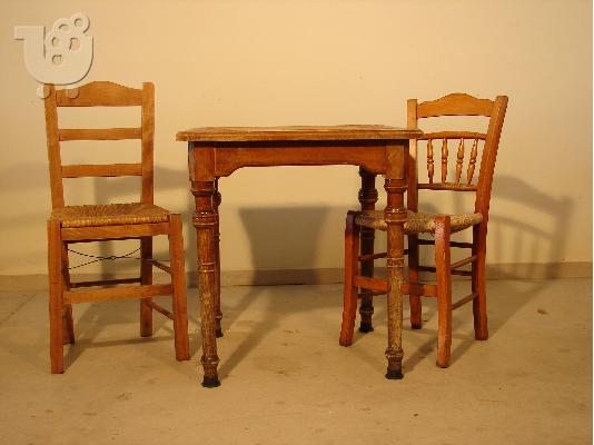 PoulaTo: Kαρέκλες καφενείου μεταχειρισμένες και τραπέζια