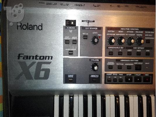 PoulaTo: Roland Fantom X6-61keys