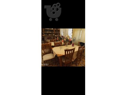 PoulaTo: Τραπεζαρία σαλονιου με 6 καρέκλες