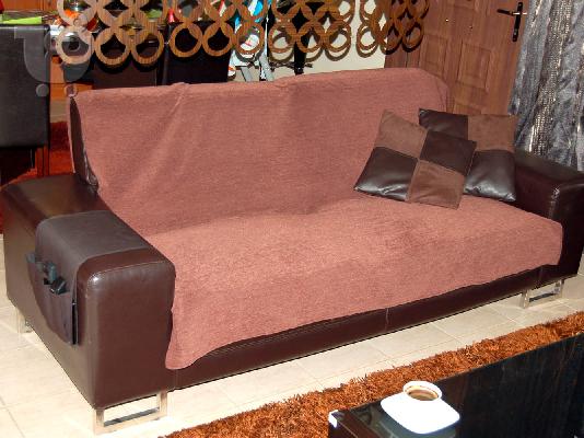 PoulaTo: Πωλείται καναπές δερμάτινος τριθέσιος