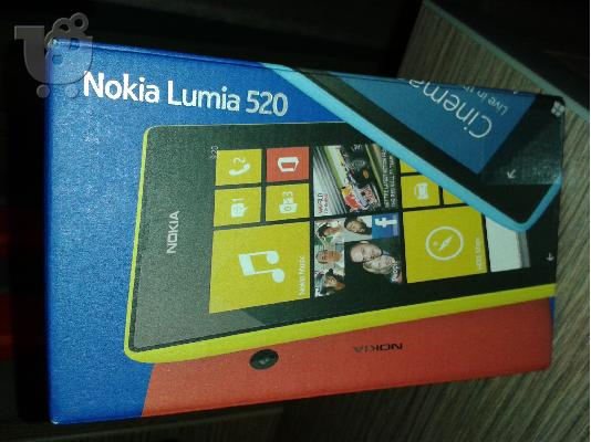 Nokia lumnia 520 αχρησιμοποίητο σε κλειστό κουτί.