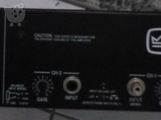 2 Martin Audio Sub-Woofer μαζί με ενισχυτές Crown 460 και 800