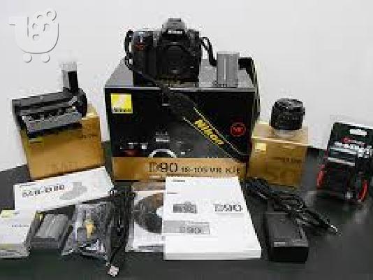 Nikon D90 12.3 MP Digital SLR Camera - Black (Kit w/ VR II 18-200mm Lens)