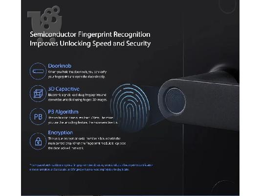Smart lock fingerprint "Xiaomi Aqara Ν100" - Apple HomeKit compatible
