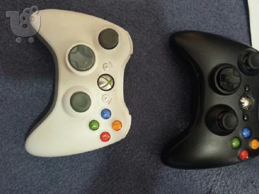 Xbox 360-60GB- 2controllers-44games