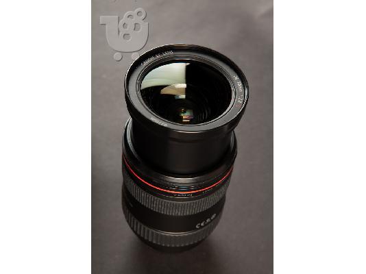 Πωλειται ο φακος Canon EF 24-70 \ F2.8 L USM μεταχειρισμένος