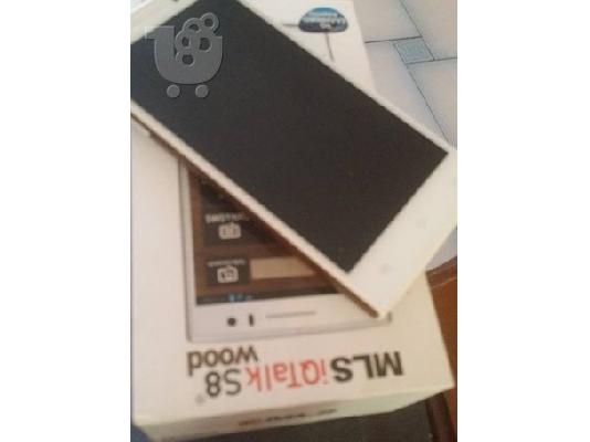 πωλείται κινητό MLS iQTalk S8 Wood καινούργιο στο κουτί του...