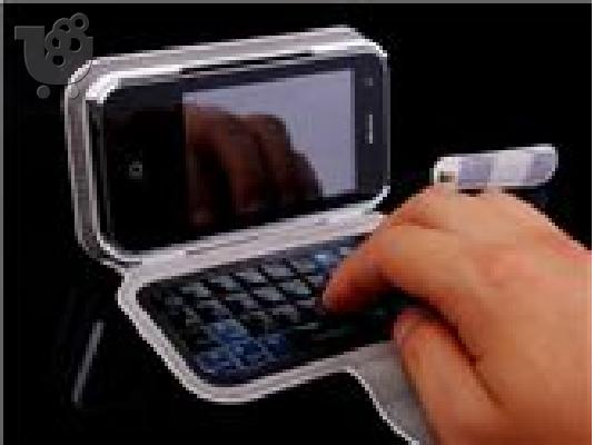 PoulaTo: T2000 iPhone style with QWERTY full keypad+TV+WIFI+JAVA/GREEK