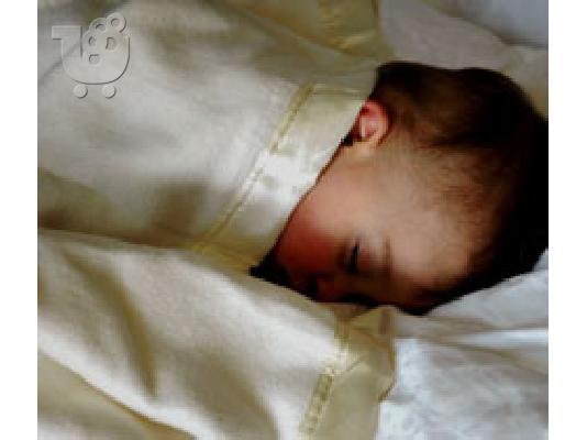 PoulaTo: μωρουδιακη κουβέρτα απο 100% φυσικό μετάξι, δύνη την αισθιση του ανθρώπινου δέρματος