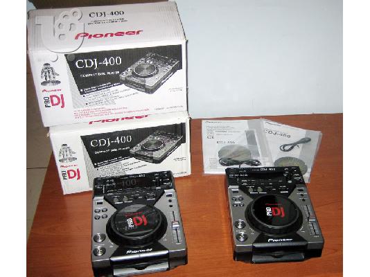 2xPioneer CDJ-400 και mixer Allen&Heath Xone:62