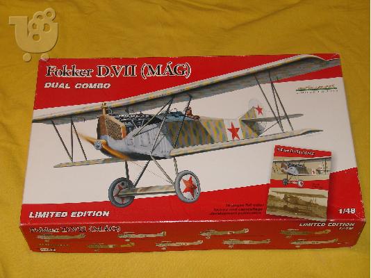 PoulaTo: EDUARD FOKKER D.VII MAG DUAL COMBO LIMITED EDITION 1/48