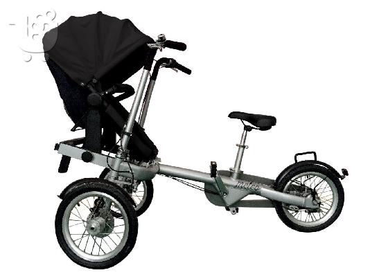 PoulaTo: BabyRoues Meteo Bicycle Stroller