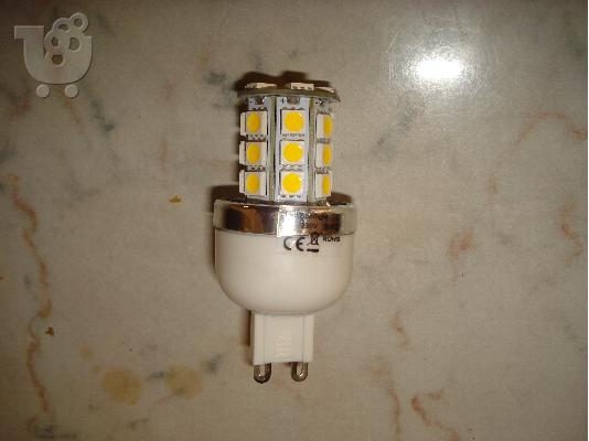 PoulaTo: G9 4W 27 LED 5050 SMD Warm White Corn Light Lamp