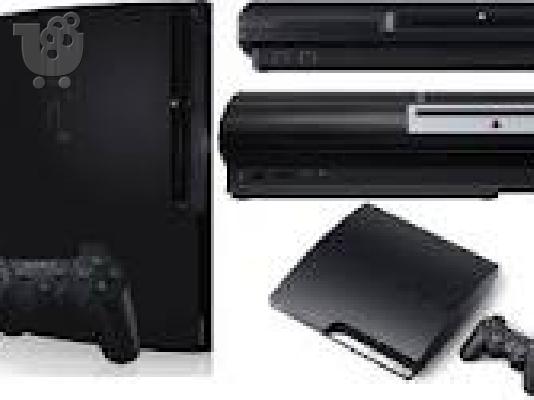 PoulaTo: SONY PS3 slim 320GB console + 2 controllers
