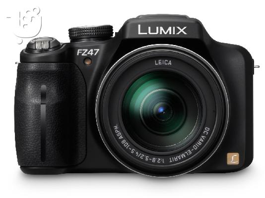 Φωτογραφική μηχανή lumix fz47 σετ!
