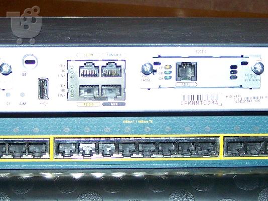 Cisco 1841 Integrated Services Router & Cisco Switch Catalyst WS-C2950-24