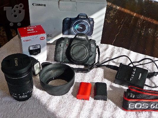 PoulaTo: Canon EOS 6D 20.2MP Digital SLR Camera -