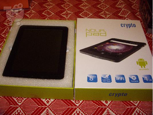 Tablet 8" crypto novapad 80 c124 μαζί με θήκη