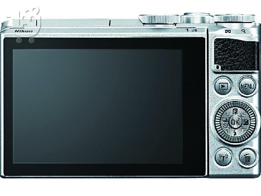 PoulaTo: Nikon 1 J5 Mirrorless Digital Camera w/ 10-100mm Lens (Silver)