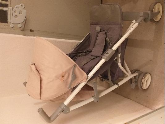 PoulaTo: Καρότσι βόλτας Lorelli Baby Stroller Grey Beige σε άριστη κατάσταση