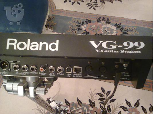 πεταλιερα καινουρια Roland VG-99+FC-300+Gk3 καινουρια