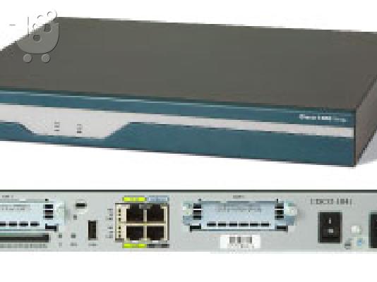 PoulaTo: Cisco 1841 Router με 2 κάρτες HWIC-1ADSL και rackmount kit 